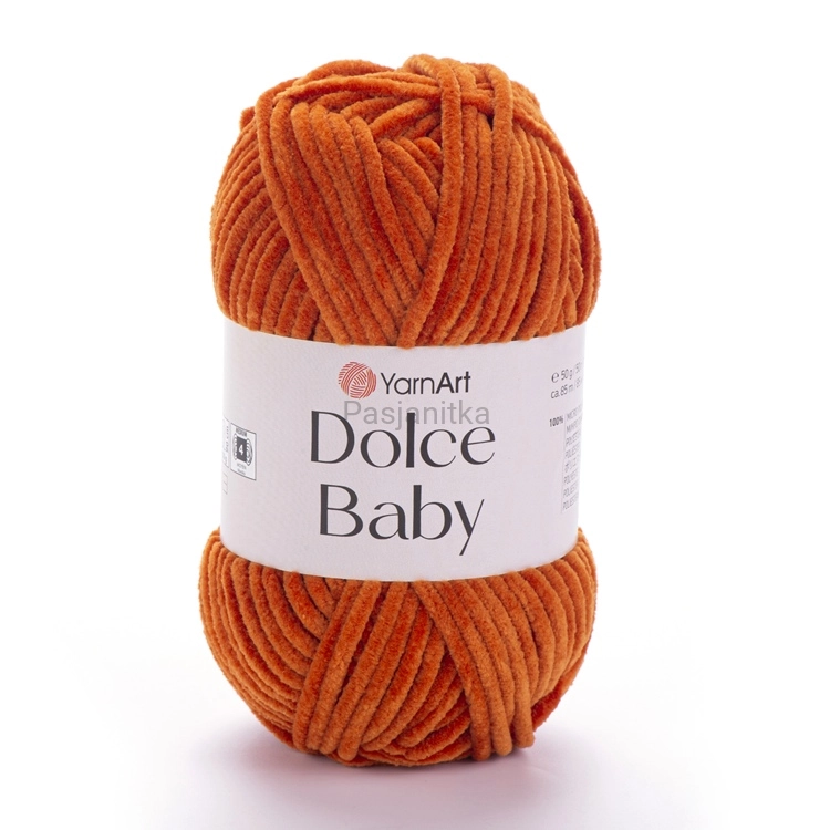 Włóczka Dolce Baby 778 Rudy