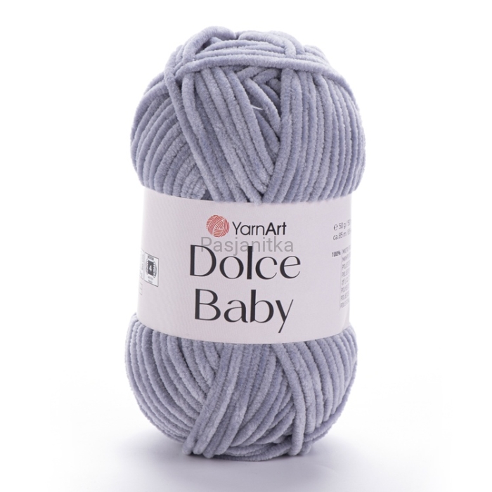 Włóczka Dolce Baby 782 Popielaty