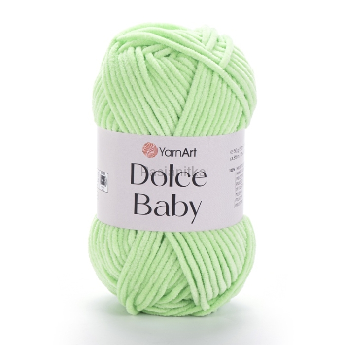 Włóczka Dolce Baby 850 Jasny Zielony