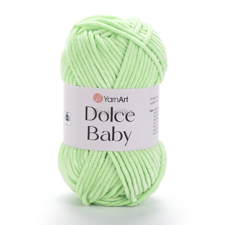 Włóczka Dolce Baby 850 Jasny Zielony