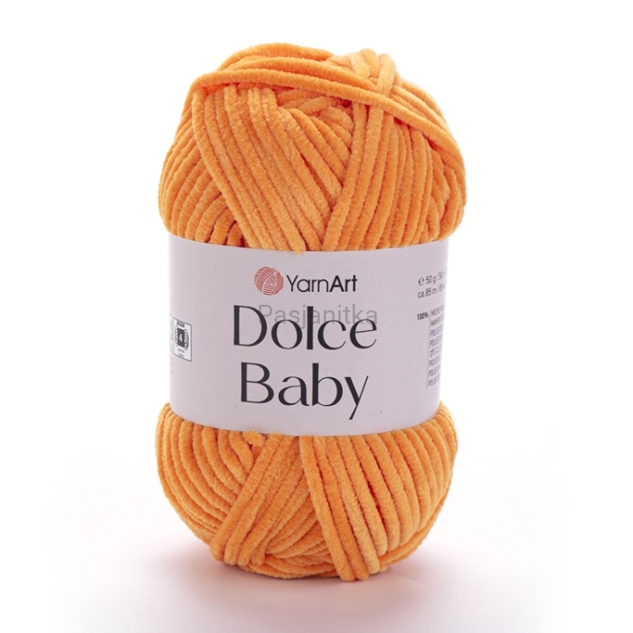 Włóczka Dolce Baby 852 Pomarańcz