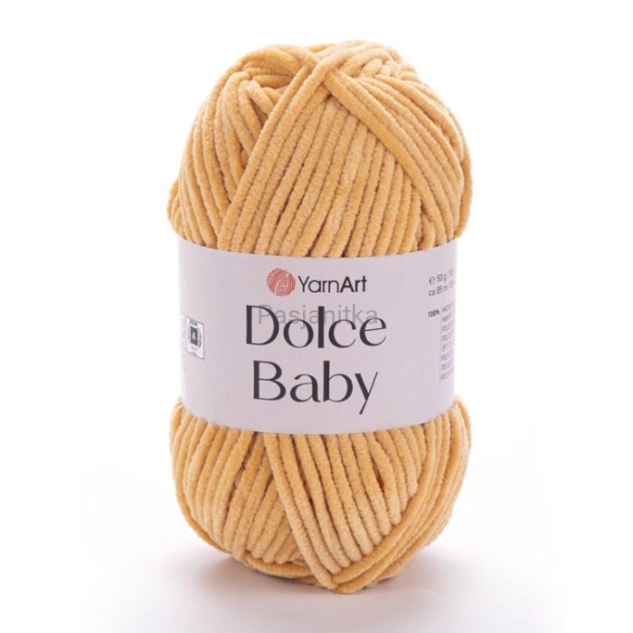 Włóczka Dolce Baby 855 Karmel