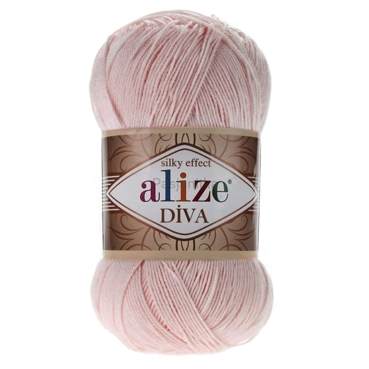 Włóczka Diva 382 pudrowy