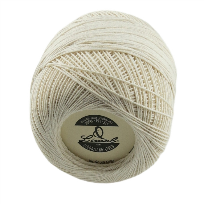 Kordonek Limol gr 6 - 455 mb / ecru
