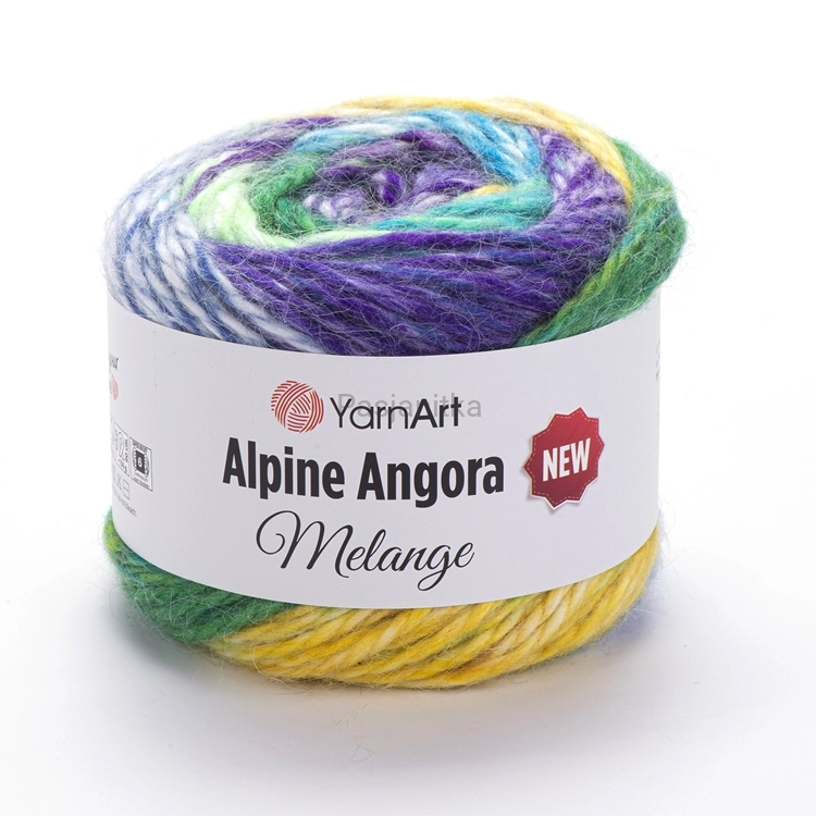 Włóczka Alpine Angora Melange / 6406