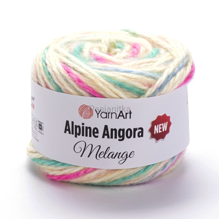 Włóczka Alpine Angora Melange / 6407