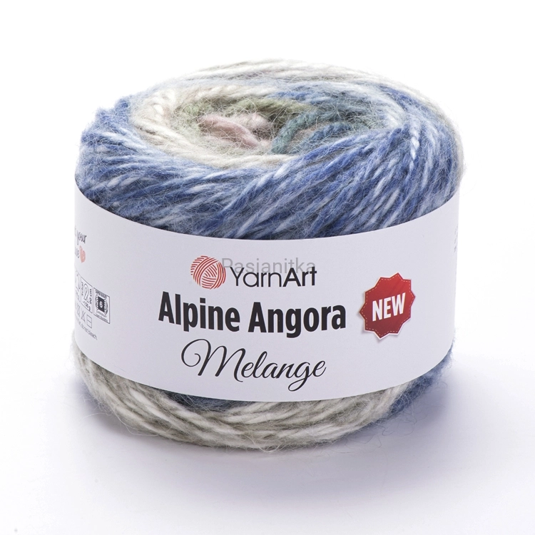 Włóczka Alpine Angora Melange / 6408