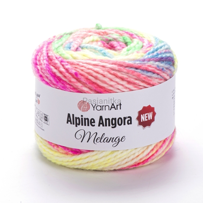 Włóczka Alpine Angora Melange / 6416
