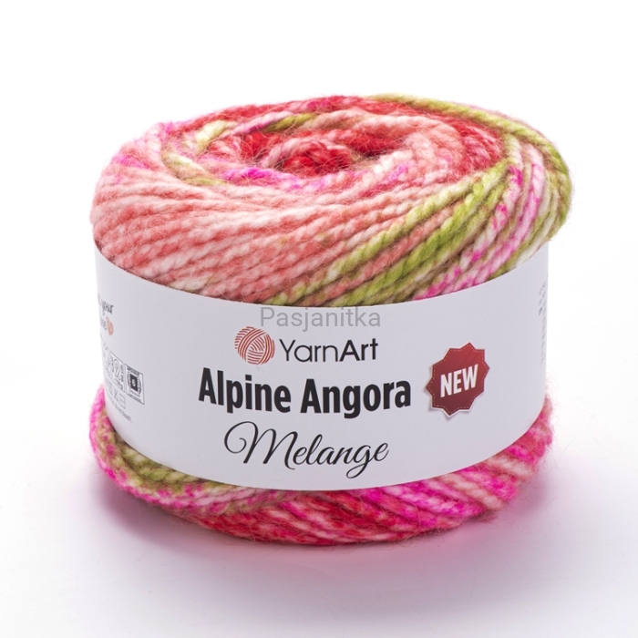 Włóczka Alpine Angora Melange / 6417