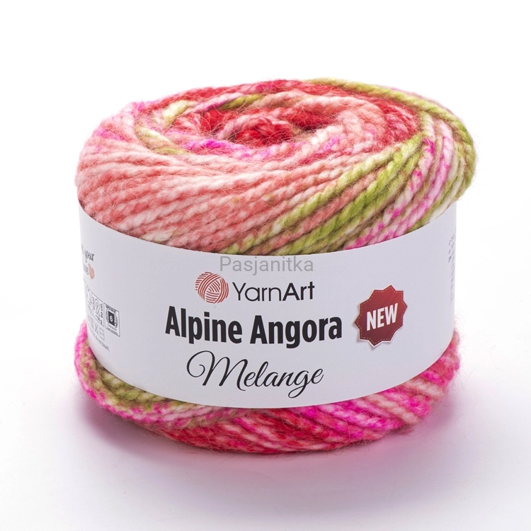 Włóczka Alpine Angora Melange / 6417