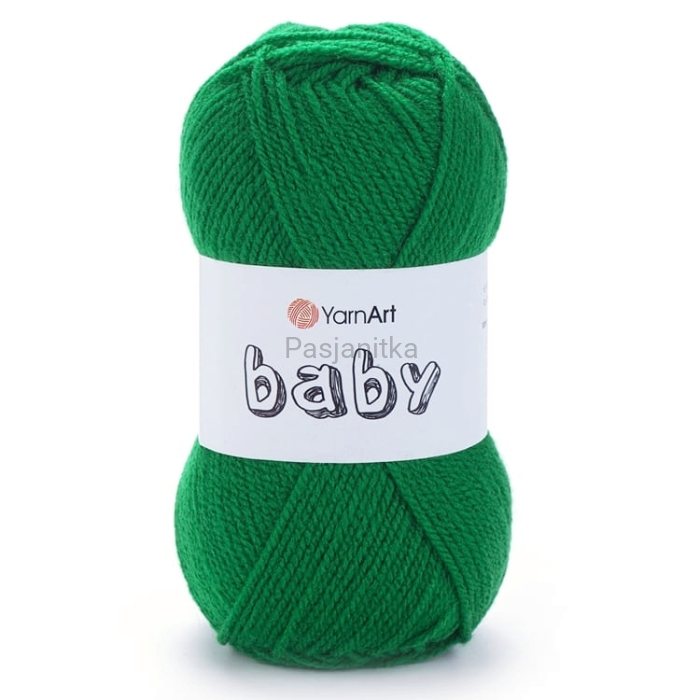 Włóczka Baby Yarn Art 338 zielony
