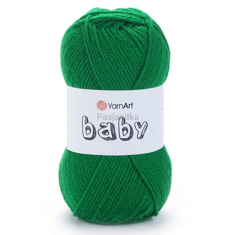 Włóczka Baby Yarn Art 338 zielony