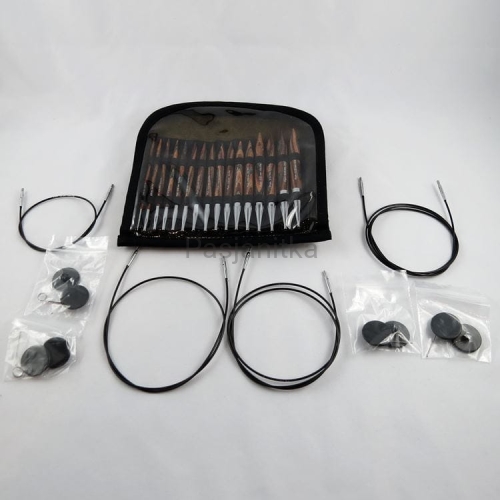 Zestaw Drutów z wymienną żyłką Prym/ KnitPro Natural 4 -10 mm.JPG