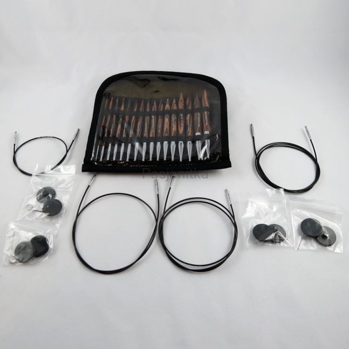 Zestaw Drutów z wymienną żyłką Prym/ KnitPro Natural 4 -10 mm.JPG